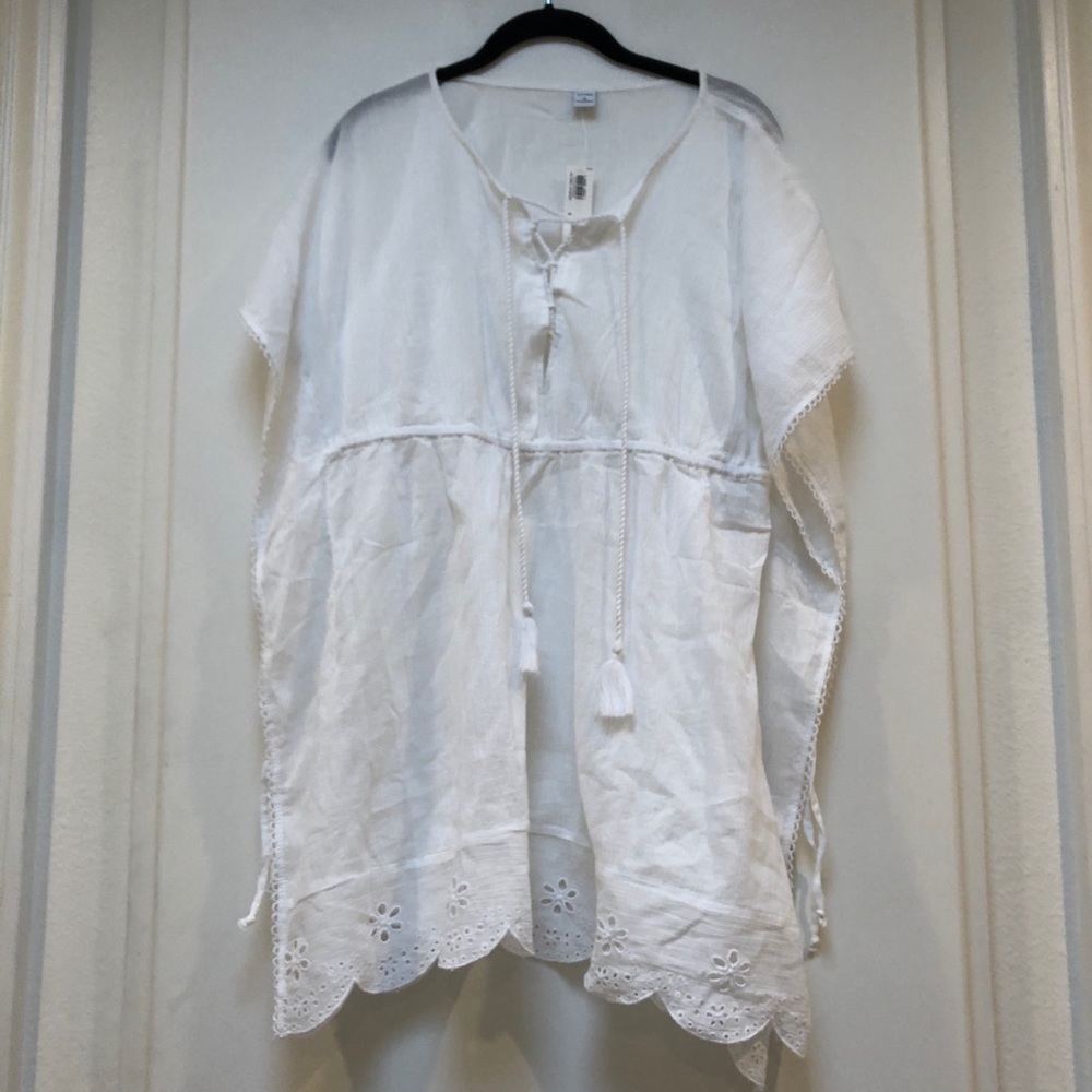 Old Navy White Beach Cover up